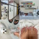 글로잉 | 마곡 글로잉네일 가을 패디 후기 마곡역 네일샵 추천