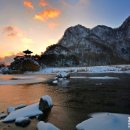 설경산수화 이미지