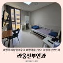 평택 라움산부인과 제왕절개 1인실 다인실 후기