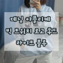 에스.리(S.LEE) | LEE 데님 아플리케 빅 트위치 로고 후드 - 라이트 블루 (내돈내산 후기 &amp; 착샷)