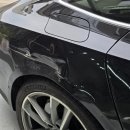 서초오토공업사 | 서초 아우디 A7 | 자차보험 수리, 심하게 찌그러진 뒷휀더 교체없이 복원