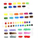 유화 아크릴 B | 페인터즈] 집에서 아크릴화 시작할 땐, 쉴드 에픽 아크릴물감 50ml 세트(쉴드 젯소, 모델링 페이스트...