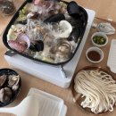 지노모둠조개칼국수
