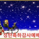 #12월11일 한우리교회소식(예배 비전 사역 동정 헌신 기도 성탄예배) 이미지