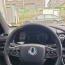 수정카센타 | 두꺼운 핸들커버 말고 순정틱한 핸들커버 - 렉스턴 스포츠 바느질 핸들커버 한땀 커버 diy 후기