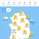 오늘의 날씨(2월 17일 목요일)입영 4일차 이미지