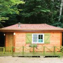 통나무집 이미지