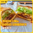 더잡수소시지점 | 롯데리아 신메뉴 하와이안 모짜렐라버거 먹어본 맥도날드 6년차 부점장 솔직 후기