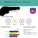 PTE 변제철 뚫고 2트 졸업 후기 (overall 85) - SPEAKING, WRITING