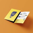 낭주중학교 | 학교 컨셉에 맞게 제작한 전주 3단리플렛 후기