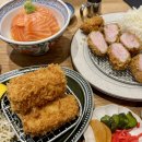 에비에 | 수원 스타필드 2층 맛집 호호식당 2인세트 히레카츠 사케동 에비크림크로켓 후기