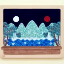 민화와 채색화 이미지