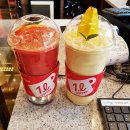 [대구/더리터/칠곡메가박스점] 초코와플 &amp; 녹차라떼 먹방 후기 ☆