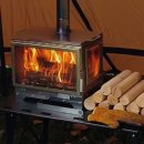 위너캠핑카 | 캠핑화목난로 추천 미니 이중연소 3면 유리 겨울 스토브 후기 리뷰