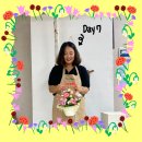 JB플로라꽃예술학원 플로리스트 기초과정 7주차 (미니 플라워 바스켓)
