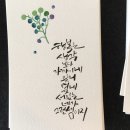 딥펜 캘리그라피 이미지