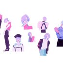 케이팝 데몬 헌터스 사자보이즈 미스터리 컨셉 아트 이미지