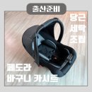 햇볕 세탁 | [출산 준비] 페도라 신생아 바구니 카시트 당근, 셀프 세탁 후기