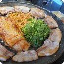 전골과  삼겹살 이미지