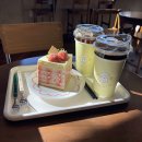 이응이응 | 강릉 중앙시장 근처 카페 이응 후기｜딸기케이크 맛집 추천 🍓