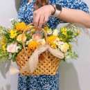 힐링 꽃꽃이 이미지