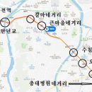충대정문~과학공원네거리 이미지