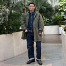 30대 남자 아메카지코디 아웃스탠딩 데님 셋업 청청패션 후기