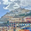 D00162 | 가는 법 마로찌버스후기 포지타노 포토스팟 메인비치...샤베트 포지타노맛집 CAFE POSITANO SARACENO D'ORO