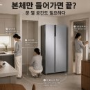 SBS | 쿠잉 양문형냉장고 SBS440 2도어 후기, 441L 용량·소음·설치공간 정리