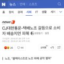 CJ대한통운-택배노조 갈등으로 소비자 배송지연 피해 이미지