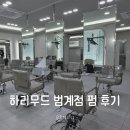 범계역 미용실 펌 커트 맛집 하리무드 범계점 설하 디자이너 시술 후기