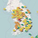 5월 5일 금요일 전국 미세먼지 예보 이미지