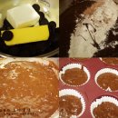 발렌타인데이 초코 컵케이크 만들기 이미지