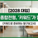 통합운송노동조합 | [2028 대입] 학생부종합전형, '키워드'가 답이다!(키워드로 준비하는 탐구보고서)