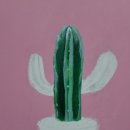 즐거운 아크릴화 이미지