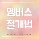 멤버스성형외과의원 | 멤버스 성형외과의 절개법