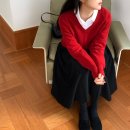 모아니 울플리츠스커트 이미지