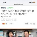 정봉주 "쓰레기 취급"·손혜원 "많이 컸다"…더시민 "감정 다스려야 이미지