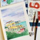 제주풍경스케치 이미지