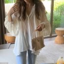 로렐라인 | 로렐 오버핏 새틴 쉬폰 매듭 벌룬 블라우스 직접 써본 후기 – 봄·가을 데일리로 왜 손이 가는지