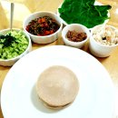 순메밀 전병 &amp; 호박잎 쌈밥 이미지