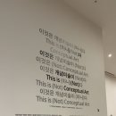 아니 - 강남구 삼성로145길 11-6 | <<이것은 개념미술이 (아니)다>> 관람 후기