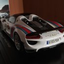 [Spark] 1;18 Porsche 918 Spyder Weissach Package Martini Racing Design 이미지