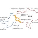 영랑호수 윗길 주차장 이미지