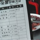 숯불갈매기살