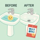 천점만씨건물 | 세면대 물 안 내려갈 때 해결법｜다이소 배수구 클리너 리얼 사용 후기