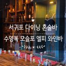 제주도 혼자여행 서귀포 혼술바 다이닝 수영복 모슬포 엘피 와인바