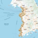 코리아 둘레길 후기 코스 지도 완주 총 정리