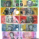 [유학사랑]호주화폐 단위 - 달러 센트 지폐 동전 이미지