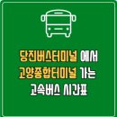 백석역 고양종합터미널(20340) | 당진버스터미널에서 고양종합터미널 고속버스 시간표 요금 예매